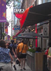 Toronto restaurant row