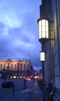 Copenhagen at night